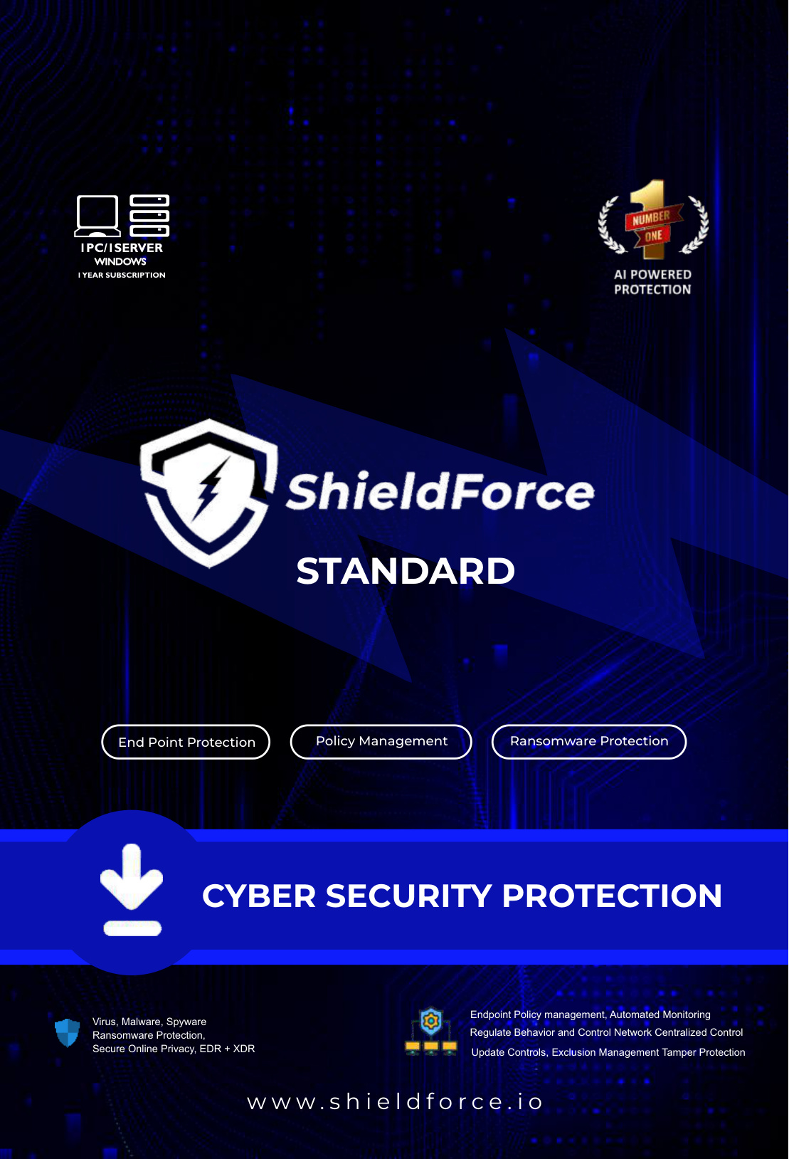 ShieldForce licensing document front page